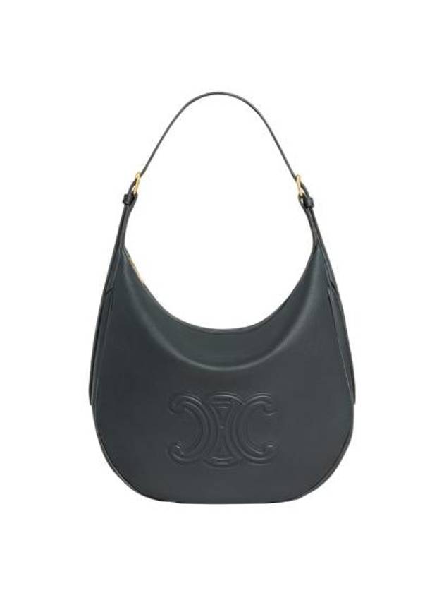 Heloise Supple Calfskin Shoulder Bag Slate Grey - CELINE - BALAAN 2