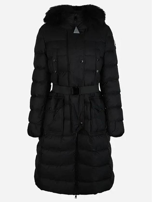 Women's Khloe Long Down Padding Black - MONCLER - BALAAN 2