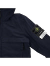 Men's Soft Shell Pure Insulation Technology Primaloft Hooded Jacket Navy - STONE ISLAND - BALAAN 5