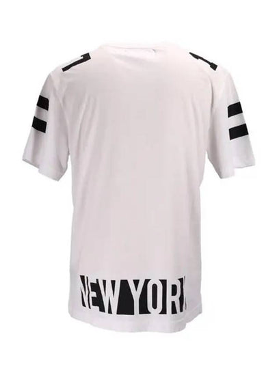 Hockey LTD Round Neck Short Sleeve Men's TShirt White 220608 001 - HYDROGEN - BALAAN 2