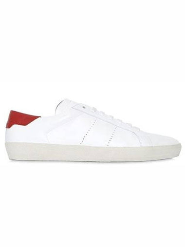 Saint Laurent SL06 leather sneakers - SAINT LAURENT - BALAAN 1