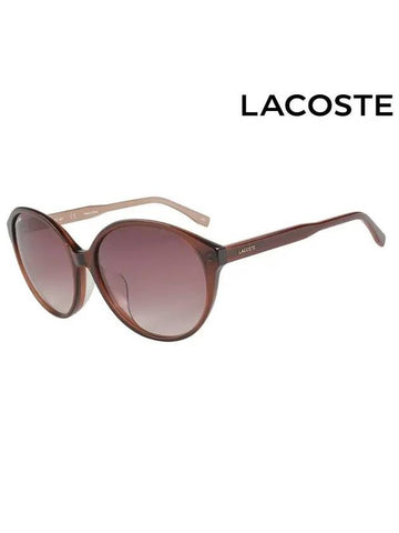 Sunglasses L891SA 210 Round Acetate Women - LACOSTE - BALAAN 1