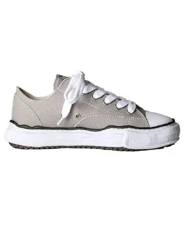 Peterson23 OG Sole Canvas Low Top Sneakers Grey - MAISON MIHARA YASUHIRO - BALAAN 2