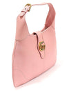 726274 Light Pink Leather Aphrodite Medium Hobo Shoulder Bag - GUCCI - BALAAN 3