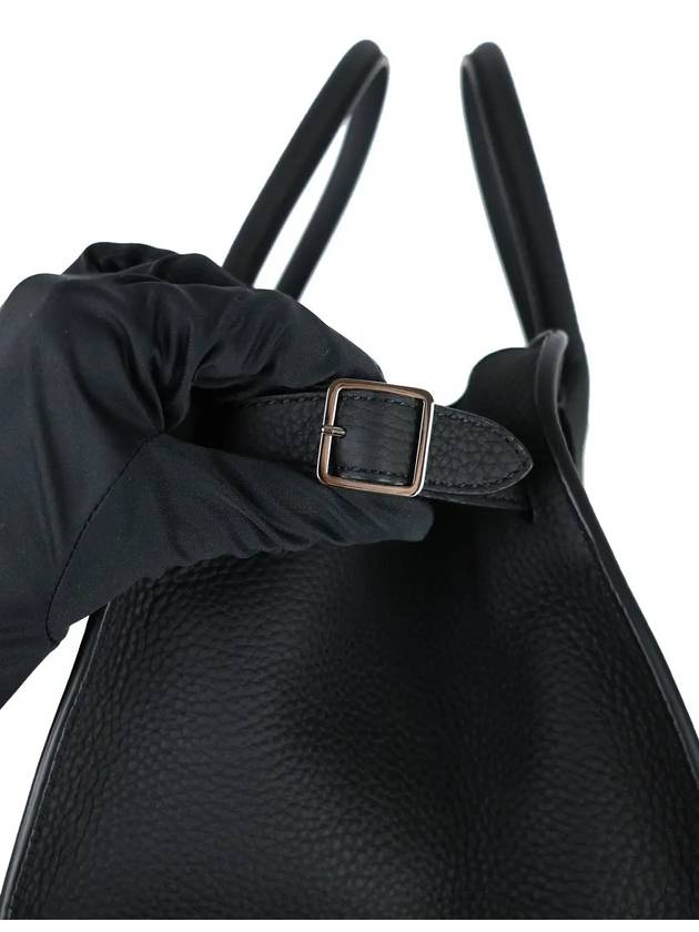 The Row Soft Margot 10 Leather Bag W1190L133BLPL - THE ROW - BALAAN 5