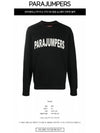 Men's Caleb Sweatshirt Black White - PARAJUMPERS - BALAAN 3