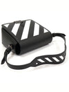 OWNN052C99LEA0011001 Black Saffiano Leather DIAG Binder Clip Flap 2WAY - OFF WHITE - BALAAN 4