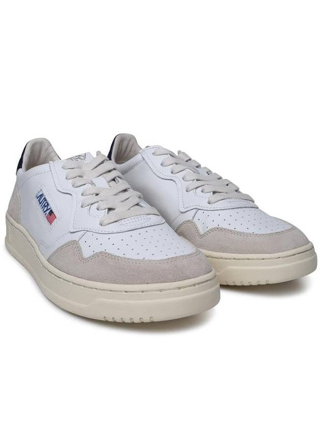 Medalist Navy Tab Low Top Sneakers White Blue - AUTRY - BALAAN 3