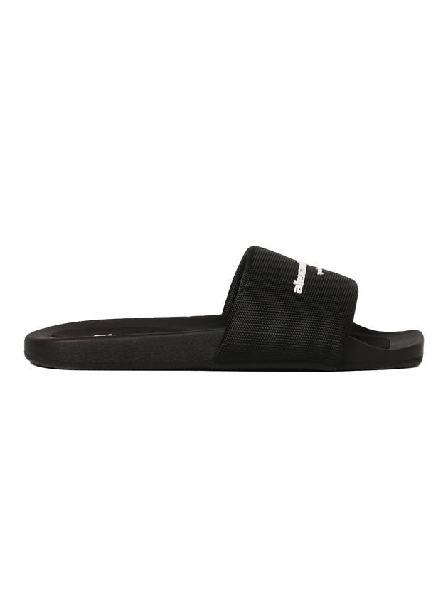 Pool Square Toe Slippers Black - ALEXANDER WANG - BALAAN 1