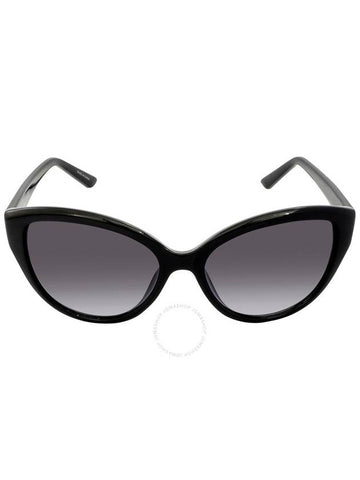 Calvin Klein Grey Gradient Cat Eye Ladies Sunglasses CK19536S 001 55 - CALVIN KLEIN - BALAAN 1