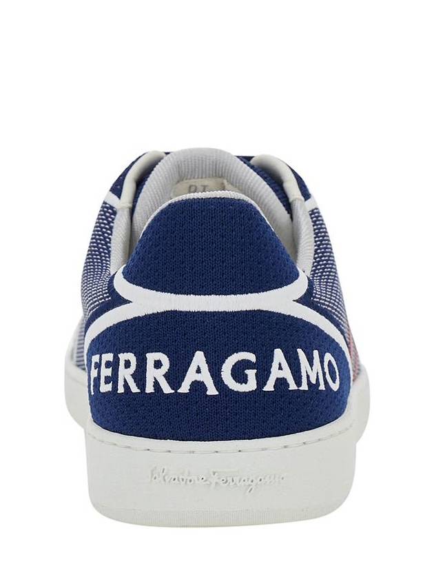 Salvatore Sneakers 0224630769343 Blu - SALVATORE FERRAGAMO - BALAAN 5