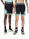 Jordan Sports Dri-Fit Diamond Shorts Green Black - NIKE - BALAAN 2