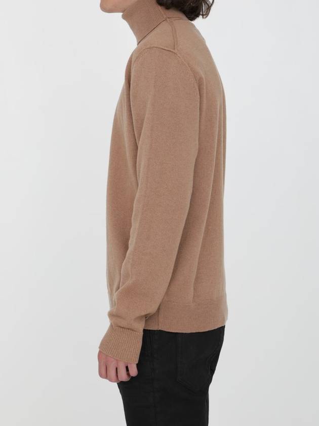 Cashmere Turtleneck Beige - MAISON MARGIELA - BALAAN 4