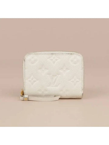 Empreinte Zipper Coinpurse Card Wallet White - LOUIS VUITTON - BALAAN 1