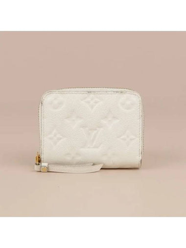 Empreinte Zipper Coinpurse Card Wallet White - LOUIS VUITTON - BALAAN 1