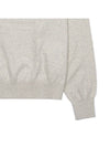 Marisans Logo Knit Top Light Grey - ISABEL MARANT - BALAAN 7