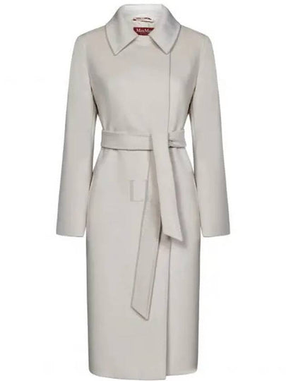 Bcollag Style Wool Single Coat Ivory - MAX MARA - BALAAN 2