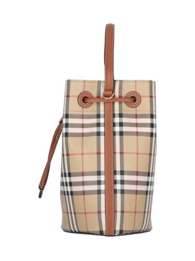 Vintage Check Bucket Bag Beige - BURBERRY - BALAAN 6