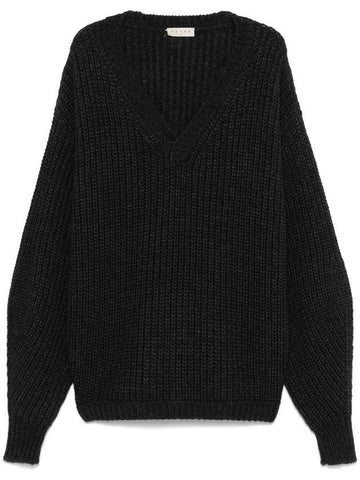 Paura Aliena V-Neck Sweater Clothing - PAURA - BALAAN 1