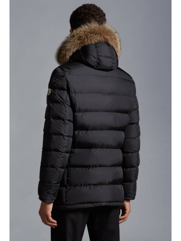 Cluny Long Down Jacket Black - MONCLER - BALAAN 5