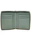 Intrecciato Zip Around Half Wallet Green - BOTTEGA VENETA - BALAAN 11