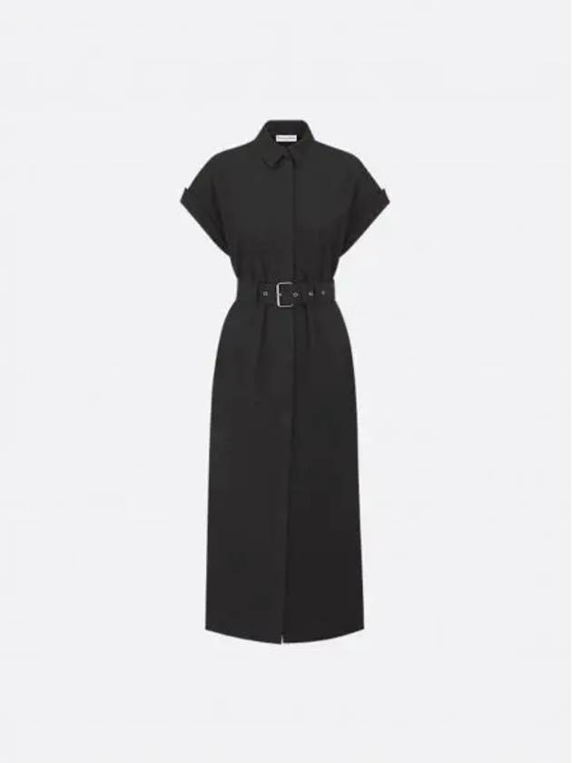 Midi Shirt Dress 441R70A3332 X9000 - DIOR - BALAAN 1