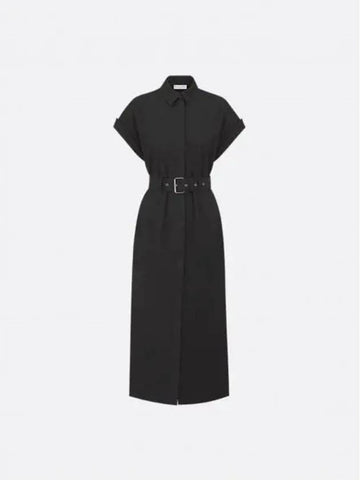 Midi Shirt Dress 441R70A3332 X9000 - DIOR - BALAAN 1