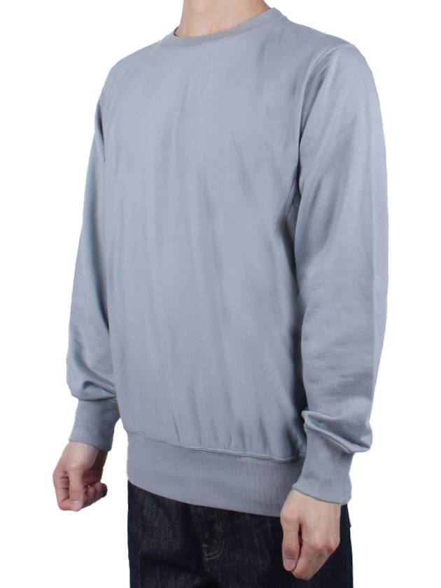 24SS Men's Elastic High Gauge Sweatshirt Blue Gray A24SP01NU BLUEGRAY - AURALEE - BALAAN 3