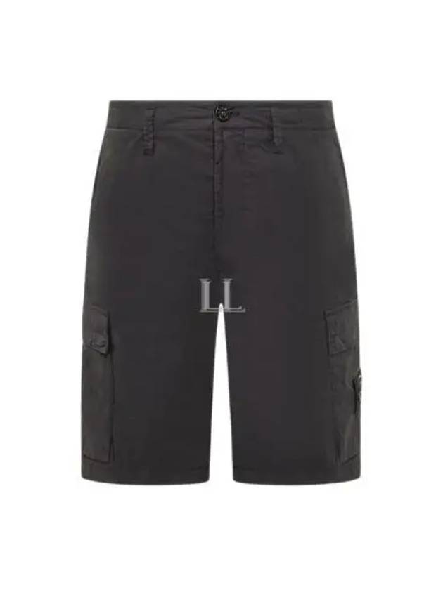 Light Stretch Cotton Bermuda Regular Fit Shorts Navy - STONE ISLAND - BALAAN 2