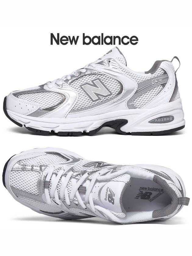 530 Sneakers White Silver - NEW BALANCE - BALAAN 2