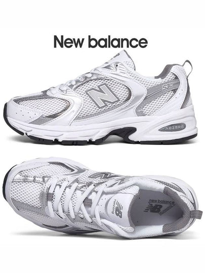 530 Low Top Sneakers Silver White - NEW BALANCE - BALAAN 2