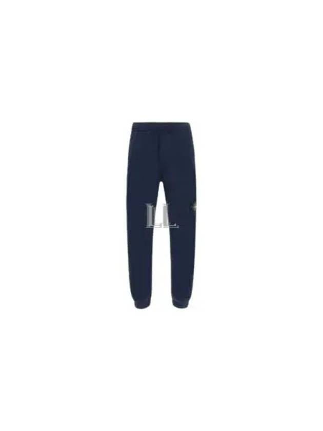 Signature Wappen Patch Cotton Baggy Pants Navy - STONE ISLAND - BALAAN 2