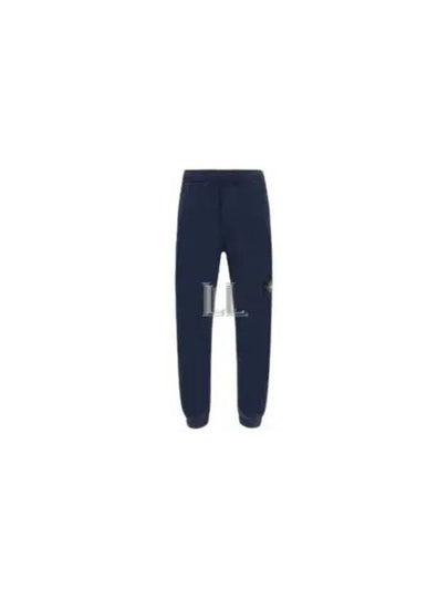 Signature Wappen Patch Cotton Baggy Pants Navy - STONE ISLAND - BALAAN 2