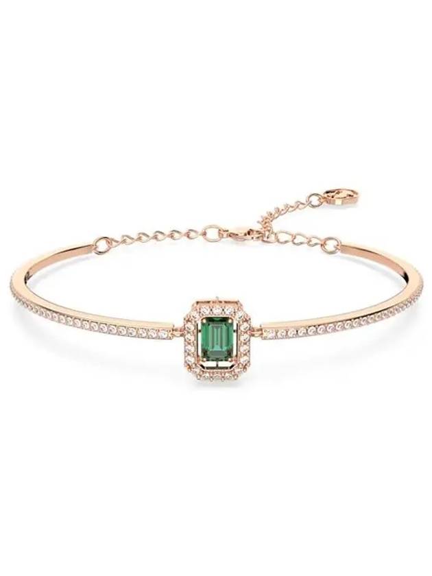 Una Millenia Octagon Pendant Bracelet Green Rose Gold - SWAROVSKI - BALAAN 2