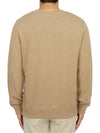 Men's Item Logo Crew Sweatshirt Heather Beige - A.P.C. - BALAAN 5