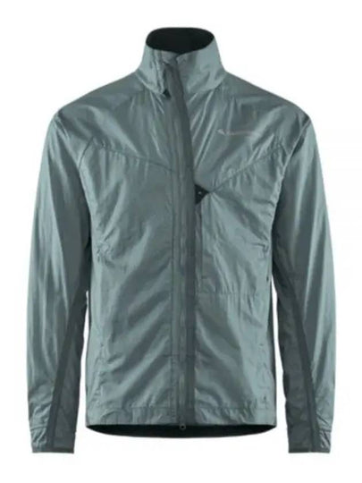 Men's Ansur Windproof Zip-Up Jacket Stone Blue - KLATTERMUSEN - BALAAN 2