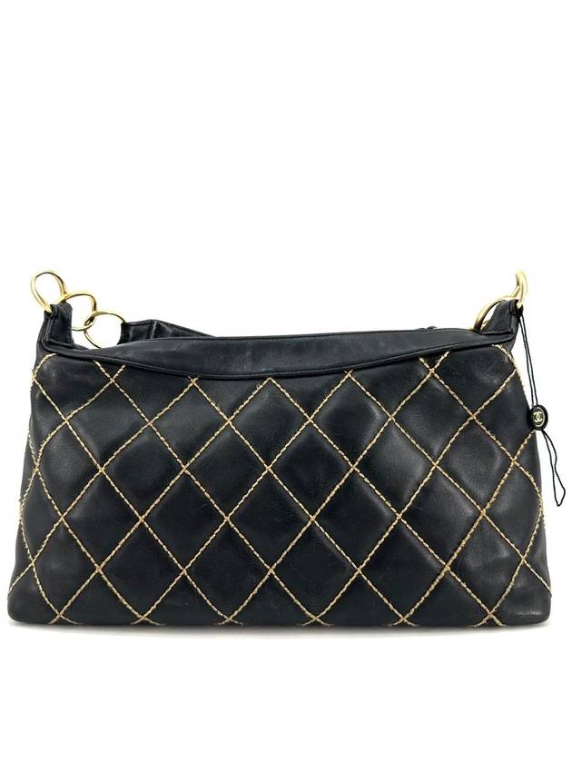 Wild Stitch Hobo Bag Shoulder - CHANEL - BALAAN 6