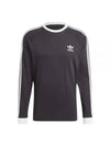 Classic 3S Long Sleeve T-Shirt Black - ADIDAS - BALAAN 1