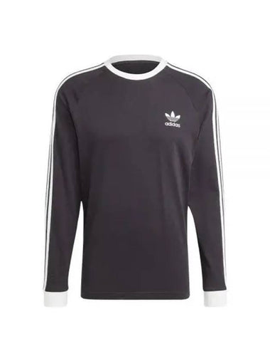 Classic 3S Long Sleeve T-Shirt Black - ADIDAS - BALAAN 1