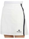 Women's Golf Moment Pleated Skirt White - HORN GARMENT - BALAAN 9