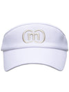 Golf Ice Cool Functional White Beige Back Banding Visor DO9222AC70-1 - DOYOUKNOWMC GOLF WEAR - BALAAN 2