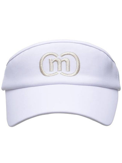 Golf Ice Cool Functional White Beige Back Banding Visor DO9222AC70-1 - DOYOUKNOWMC GOLF WEAR - BALAAN 2