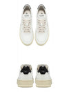 Medalist Black Heel Tab Low Top Sneakers White - AUTRY - BALAAN 6