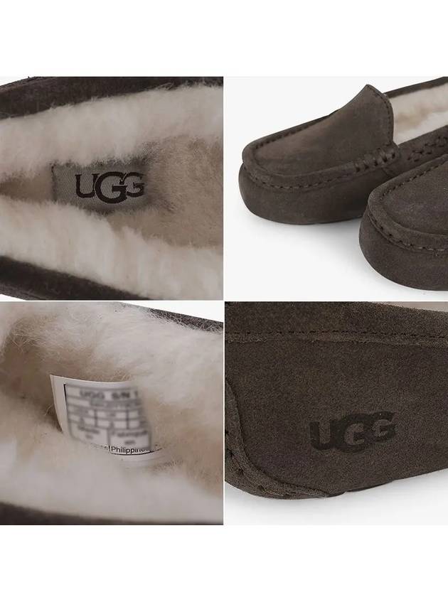 Ansley Fur Moccasin Slipper Espresso - UGG - BALAAN 4