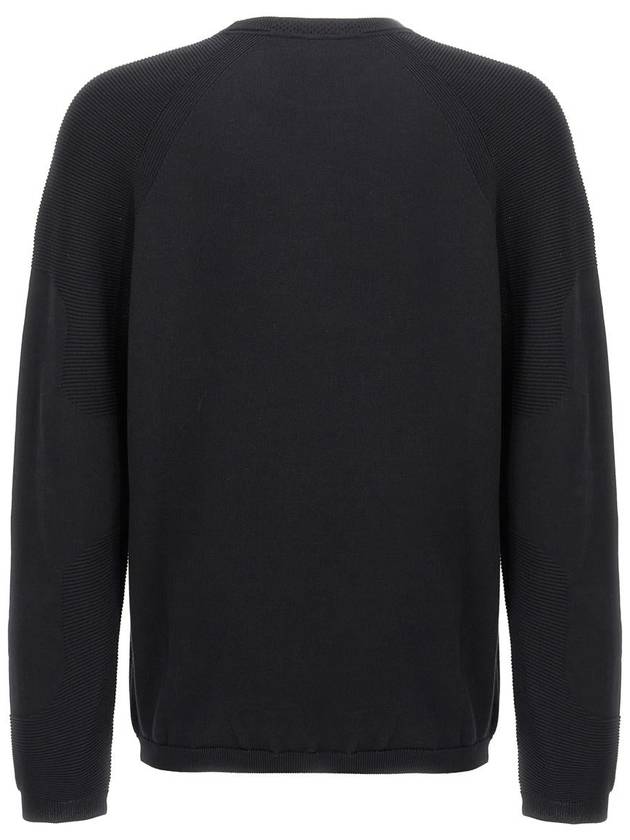 Perform X Crewneck Cotton Blend Sweatshirt Black - HUGO BOSS - BALAAN 3