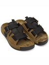 Shadow Project Tape Suede Sandals Brown - STONE ISLAND - BALAAN 4