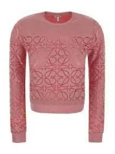 Anagram Debore Wool Knit Top Pink - LOEWE - BALAAN 2