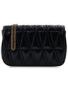 Virtus Quilted Cross Bag Black - VERSACE - 4