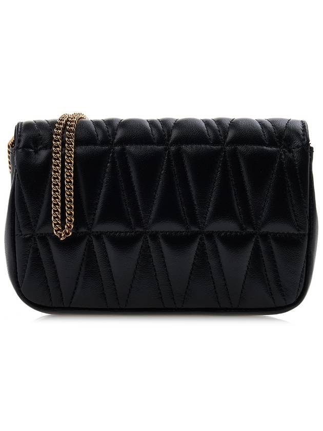 Virtus Quilted Cross Bag Black - VERSACE - 4