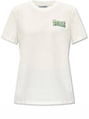 Women's Love Club Logo Short Sleeve T-Shirt White - GANNI - BALAAN 2